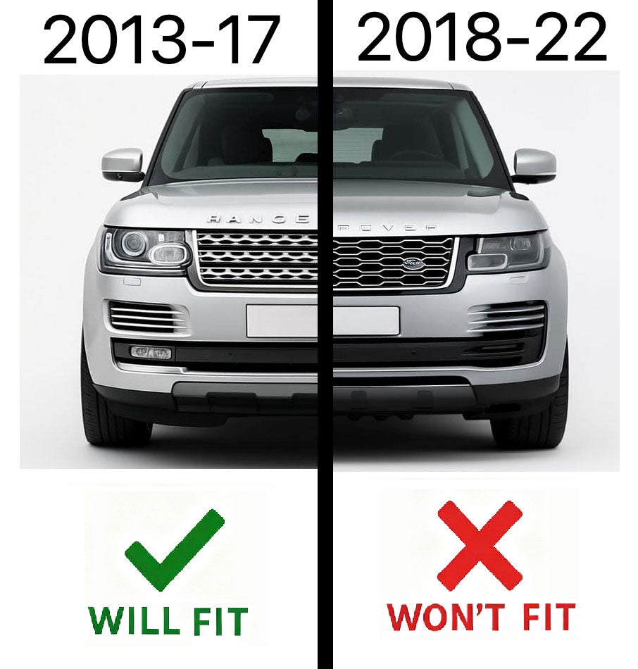 SV Autobiography Style Black/Chrome/Grey Front Grille for Range Rover L405