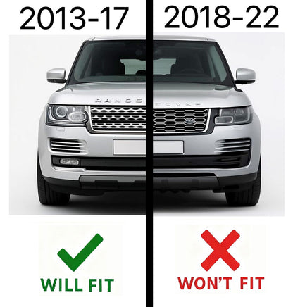 SV Autobiography Style Black/Chrome/Grey Front Grille for Range Rover L405
