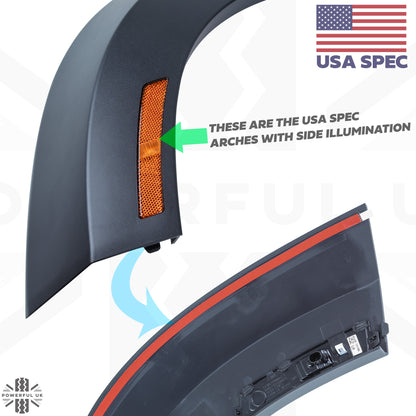 Extended Wheel Arch Set - USA Spec - Genuine - for Land Rover Defender L663 (110 model) 2020-23