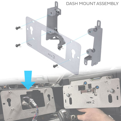 10" to 13.1" Infotainment Screen Kit for Land Rover Defender L663 (Brackets + Wiring Loom)