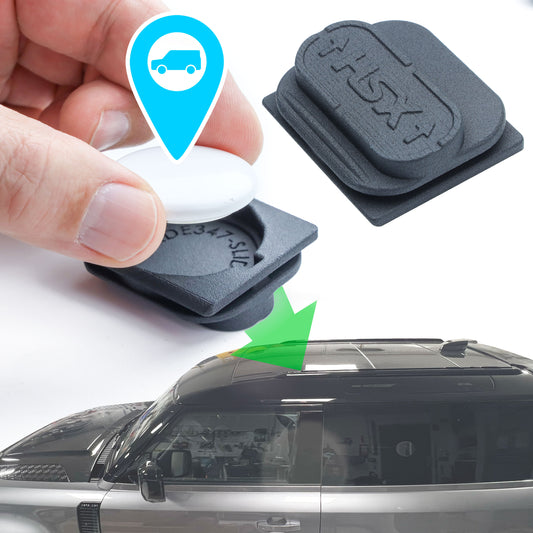 AirTag Holder for Roof Rail for Land Rover Defender L663 - V2