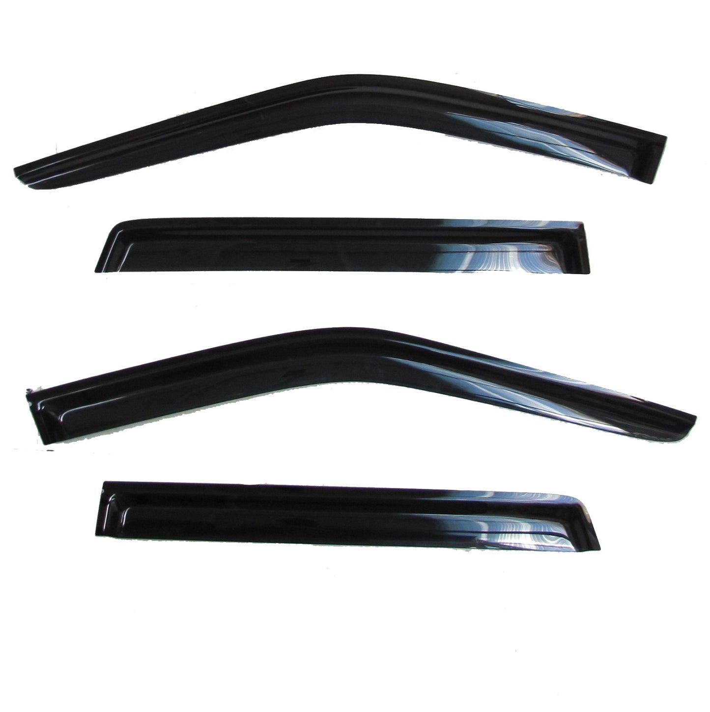 Wind Deflector Kit 4 pcs Tinted for Land Rover Freelander 2