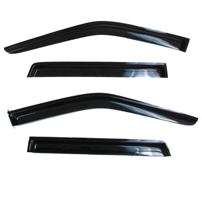 Wind Deflector Kit 4 pcs Tinted for Land Rover Freelander 2