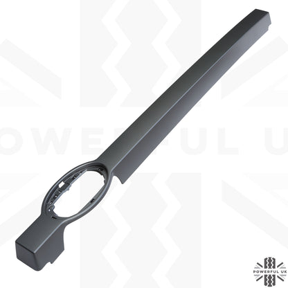 Front Grille Bar in Shadow Atlas (Genuine) for Land Rover Defender L663
