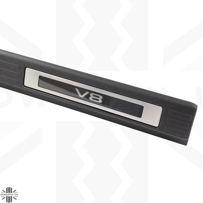 Genuine Illuminated V8 Scuff Plate for Land Rover Defender L663 (110/130) - Right