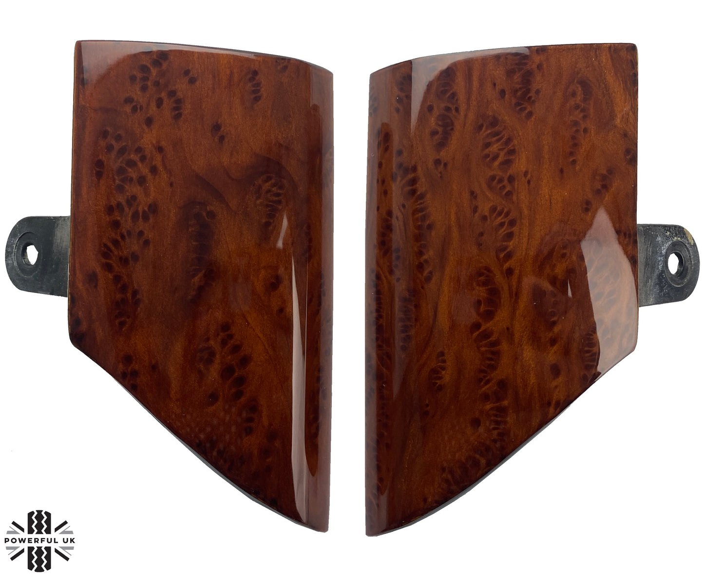 Genuine Interior Screen Surrounds Vavona Burl for Range Rover L322 2006-12