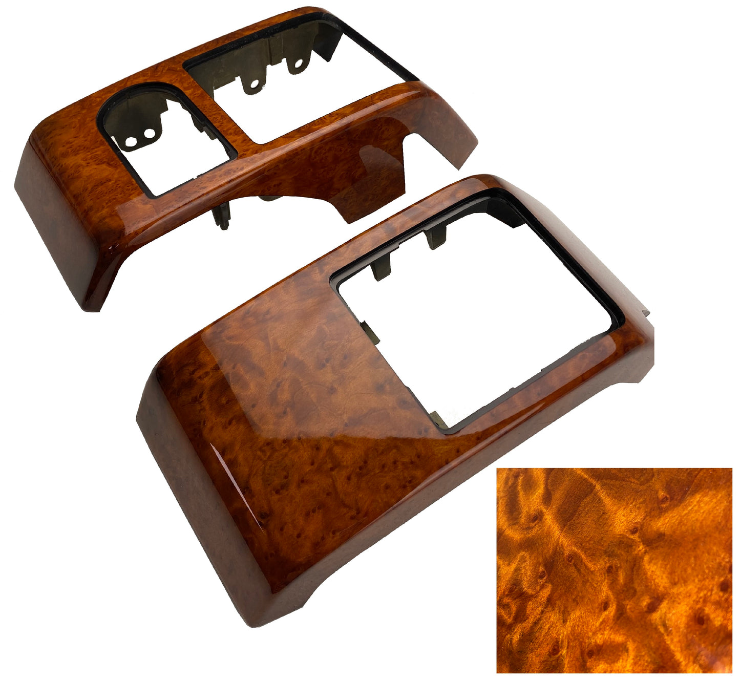 Vavona Burl Dash End Panels for Range Rover L322 - LHD