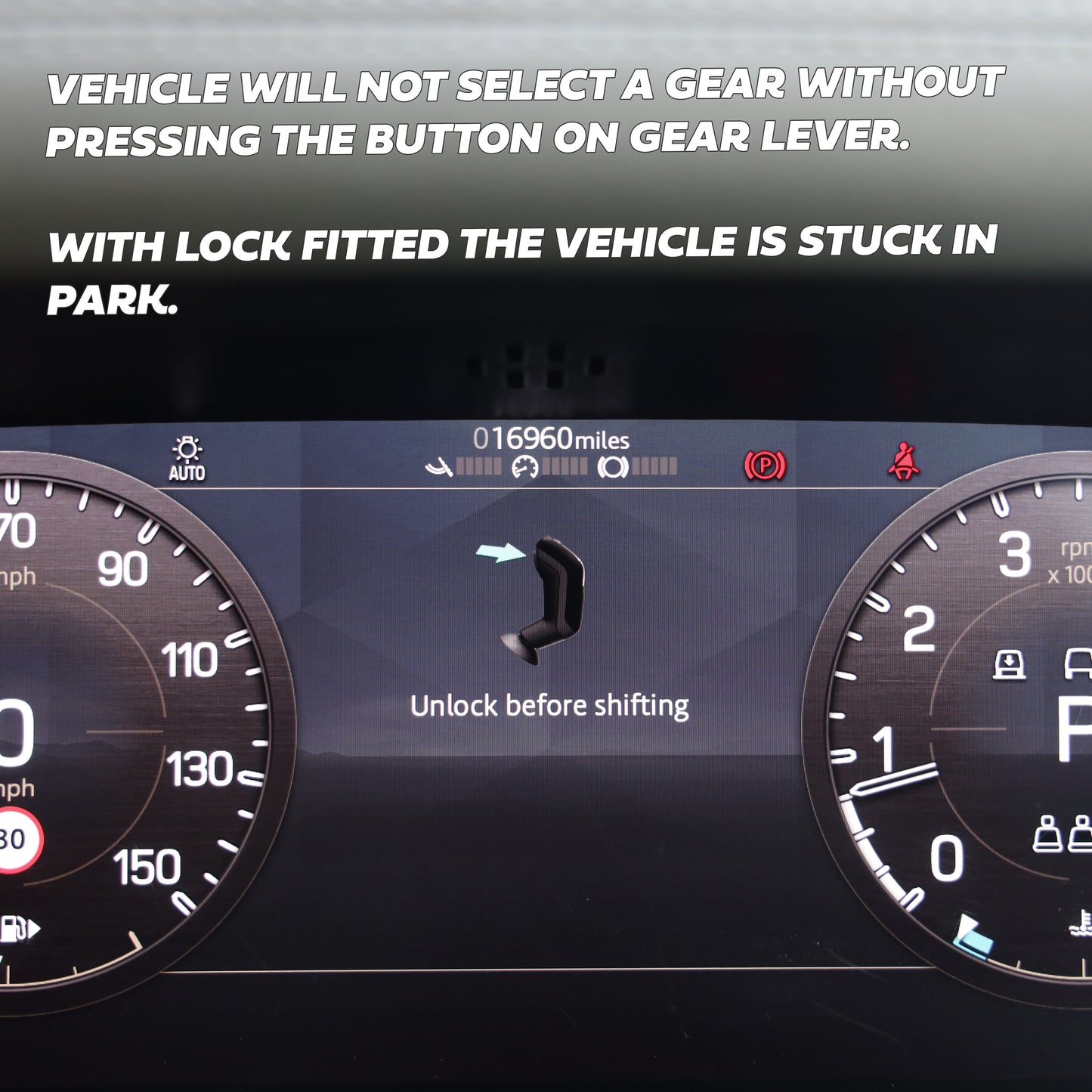 Gear Lock for Land Rover Defender L663