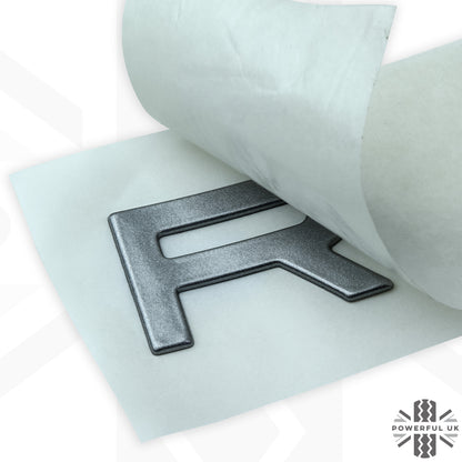 Genuine Bonnet Lettering for Range Rover P38 - Silver