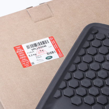 Rubber Floor Mat Set - Genuine - for Land Rover Defender L663(110 models) - RHD - 5 seat