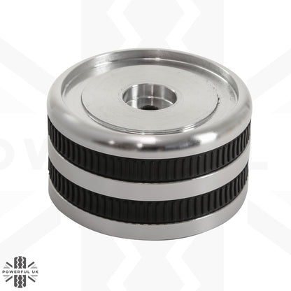 Rotary Shifter in Silver - Type 2 - Genuine - for Range Rover L405