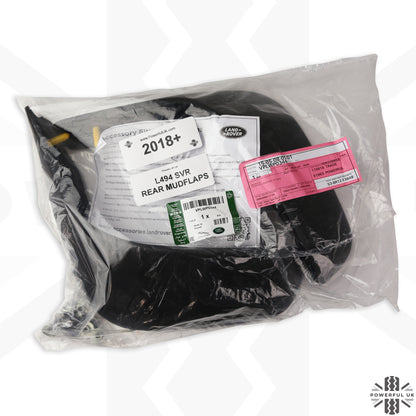 Rear Mudflaps for Range Rover Sport L494 SVR Rear Bumper 2018 - Genuine