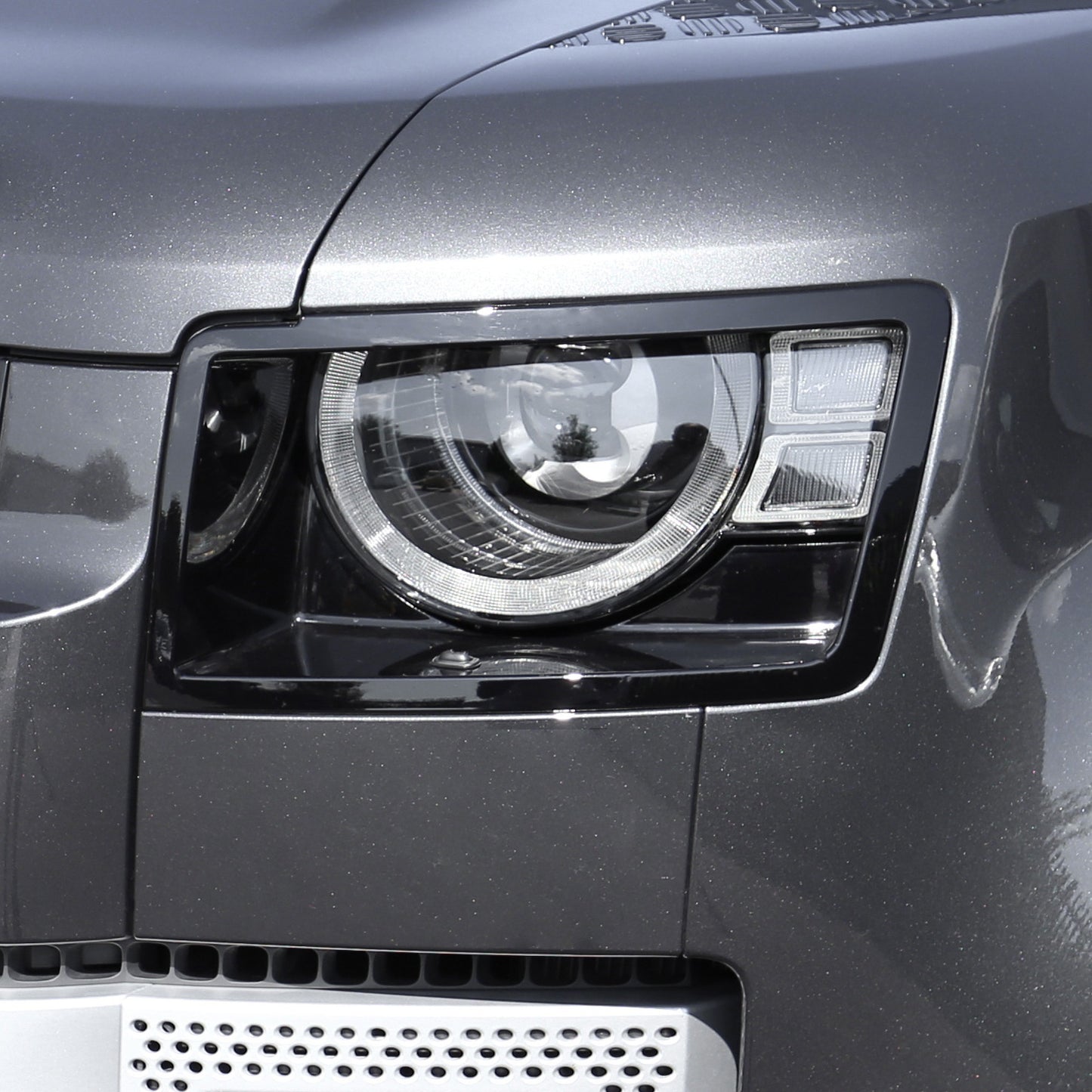Aftermarket Headlight Surround 'WITH Washer' for Land Rover Defender L663 - LEFT