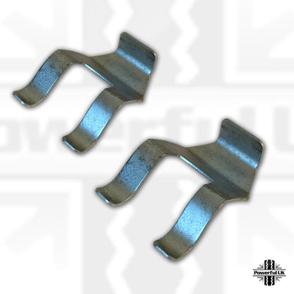 Headlight Washer Retaining Spring Clips x 2 for Land Rover Discovery 2 TD5