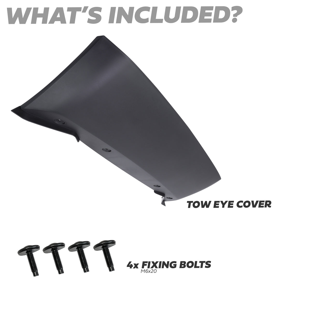 Front Tow Eye Cover for Land Rover Defender L663 - Aftermarket