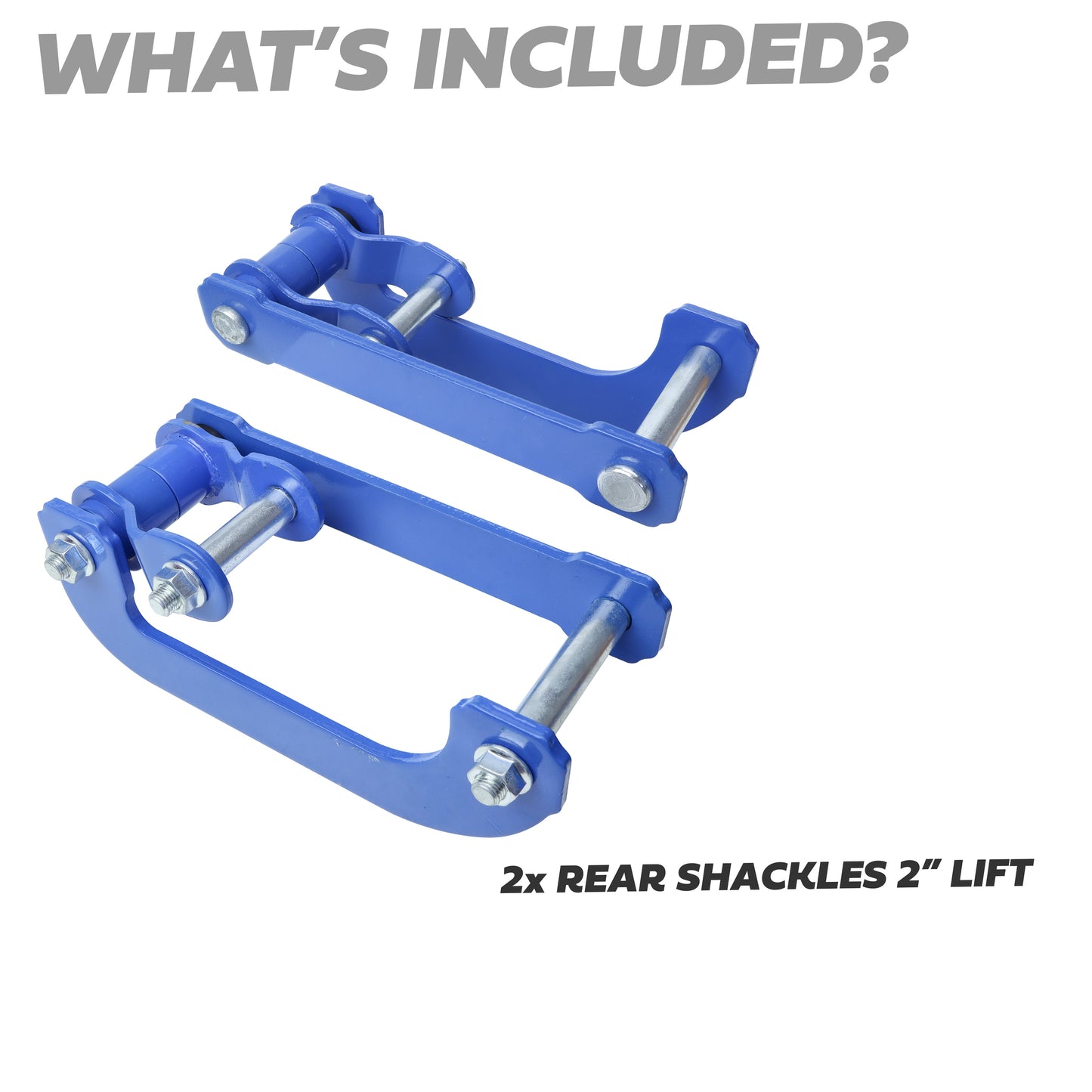2" Rear Shackle Lift Kit fo Ford Ranger 2012-15