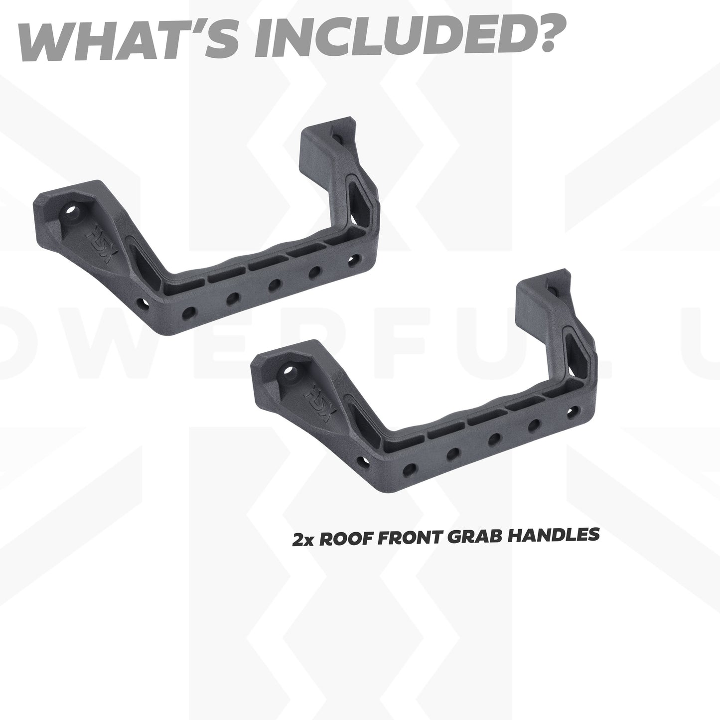 2x Roof Grab Handles for Land Rover Defender L663 - for FRONT handles