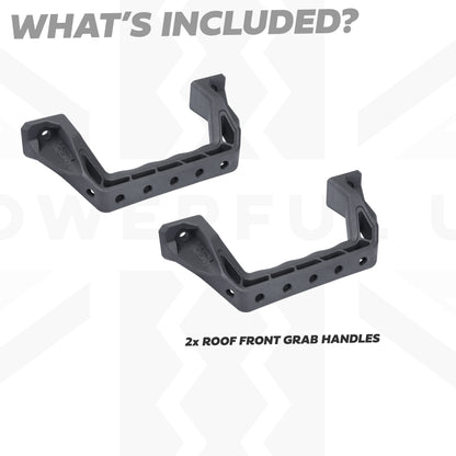 2x Roof Grab Handles for Land Rover Defender L663 - for FRONT handles