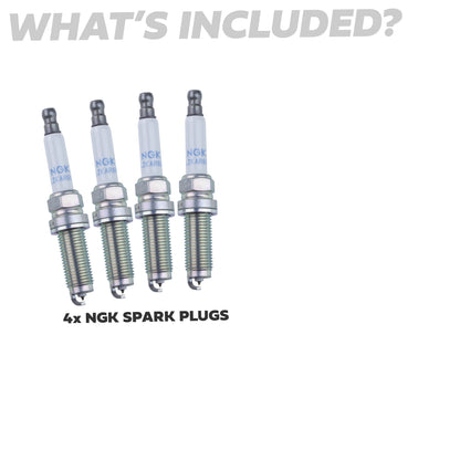 4x NGK Spark Plugs for Land Rover Defender L663 P300/P400e