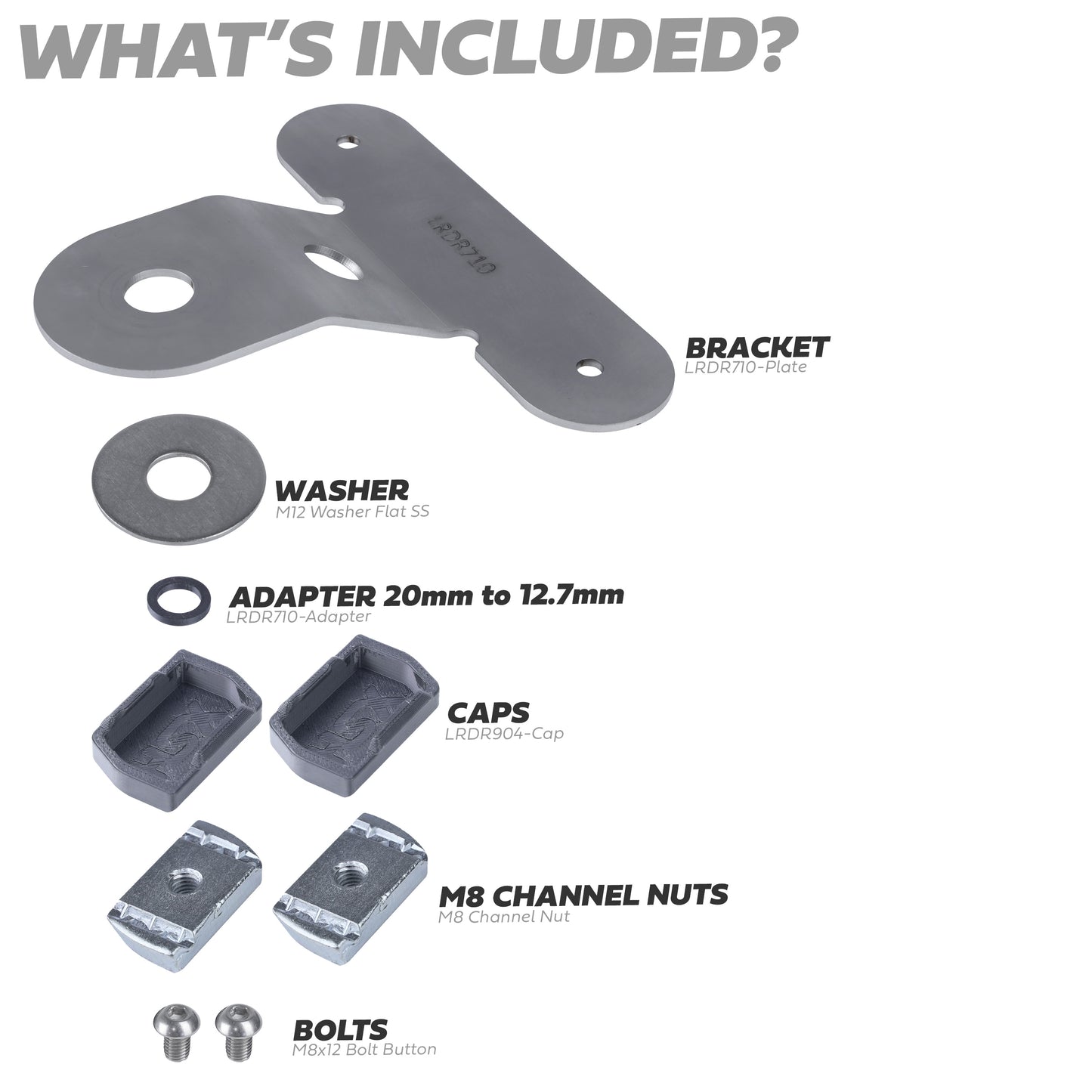 Roof Rail Antenna Mount Kit for Land Rover Defender L663