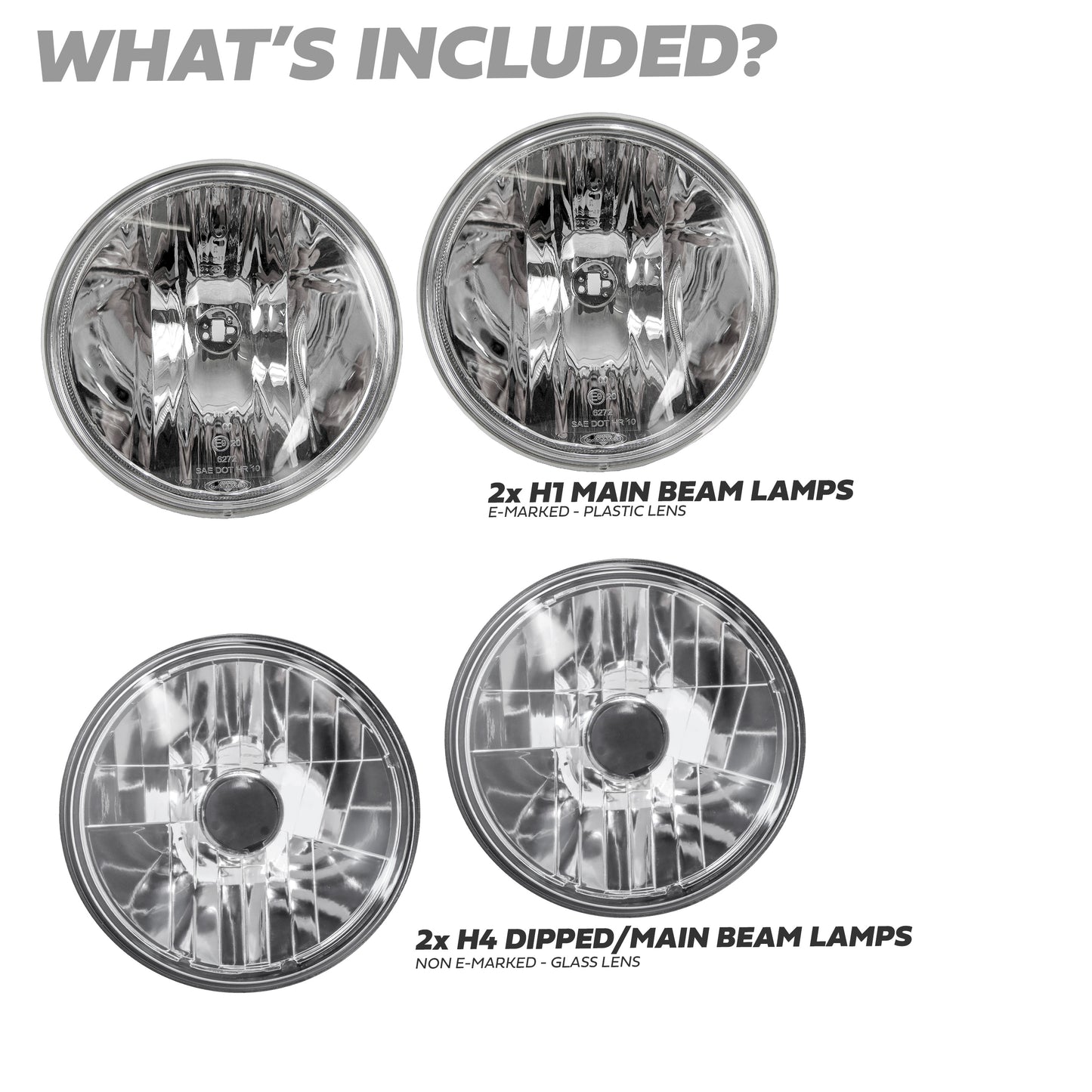 Headlight Upgrade Kit for Bentley Turbo R (4x Headlights)