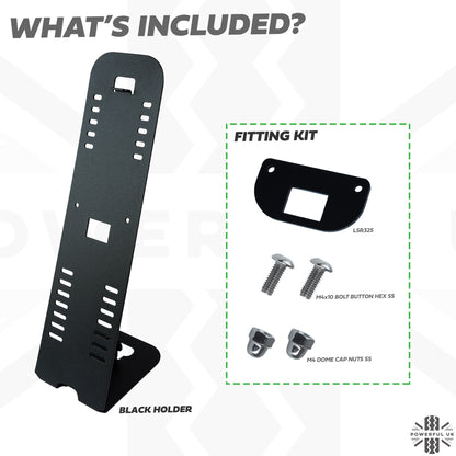 Activity Key Charging Stand / Watch Holder - Black