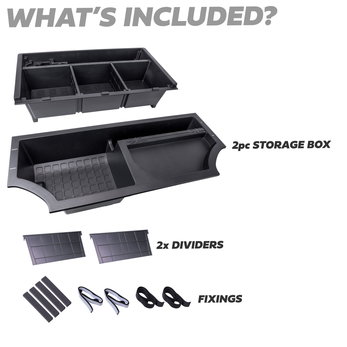 Under Boot Floor Storage Box for Land Rover Defender L663(110)