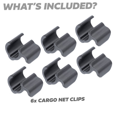 6x Cargo Net Hooks for Wire Luggage Rack for Land Rover Defender L663