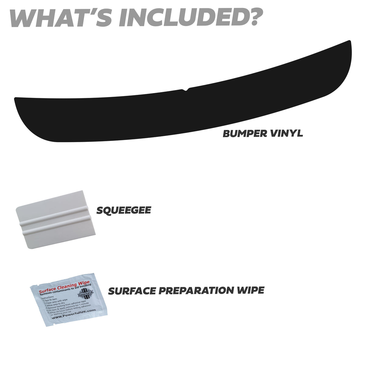 Rear Bumper Protection Decal for BMW Mini R60 Countryman