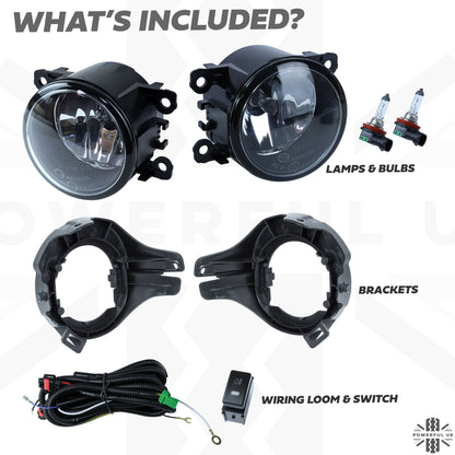 Fog Lamp Kit for Nissan Navara D40 (2005-15)