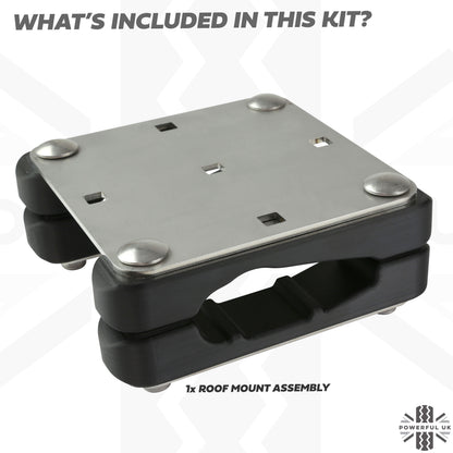 Roof Rack Mount Clamp Kit for the Land Rover Defender L663 - Kit A