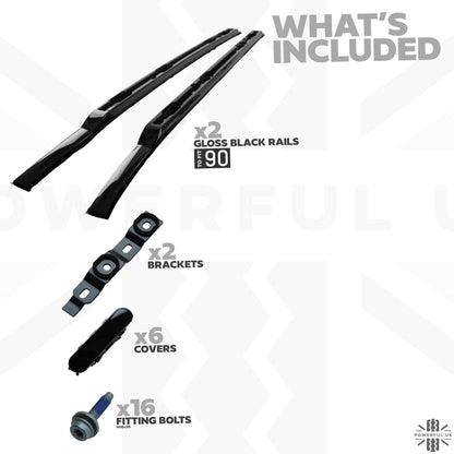 Roof Rails (Genuine) for Land Rover Defender L663 (90 model)