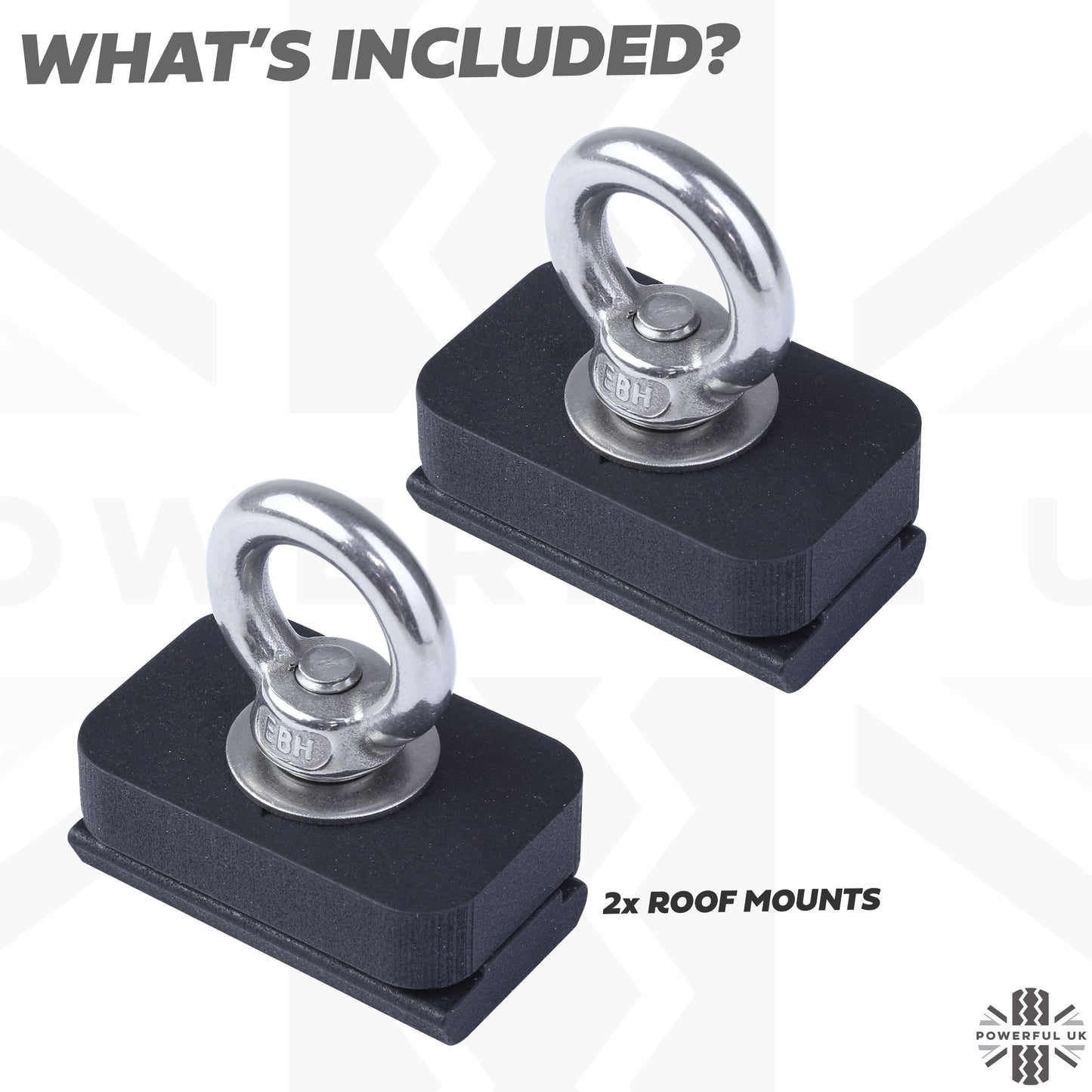 Roof Rail Eyelet Kit - for Land Rover Discovery 3/4