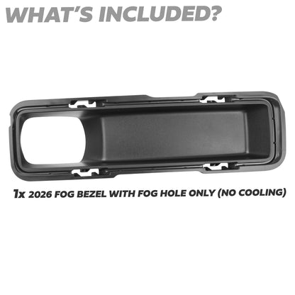 Fog Bezel Insert 'Fog Hole Only' for Land Rover Defender L663 2026 - Genuine(Used)