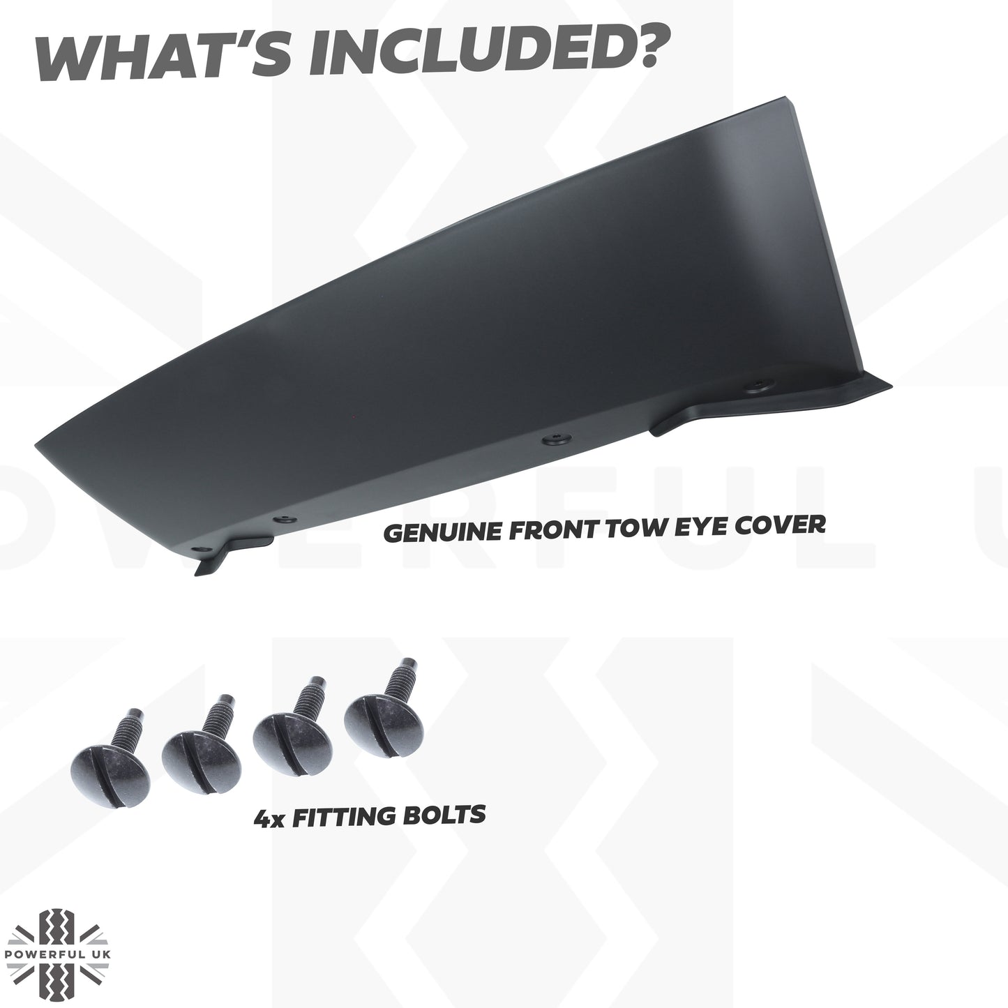 Front Tow Eye Cover for Land Rover Defender L663 - Genuine