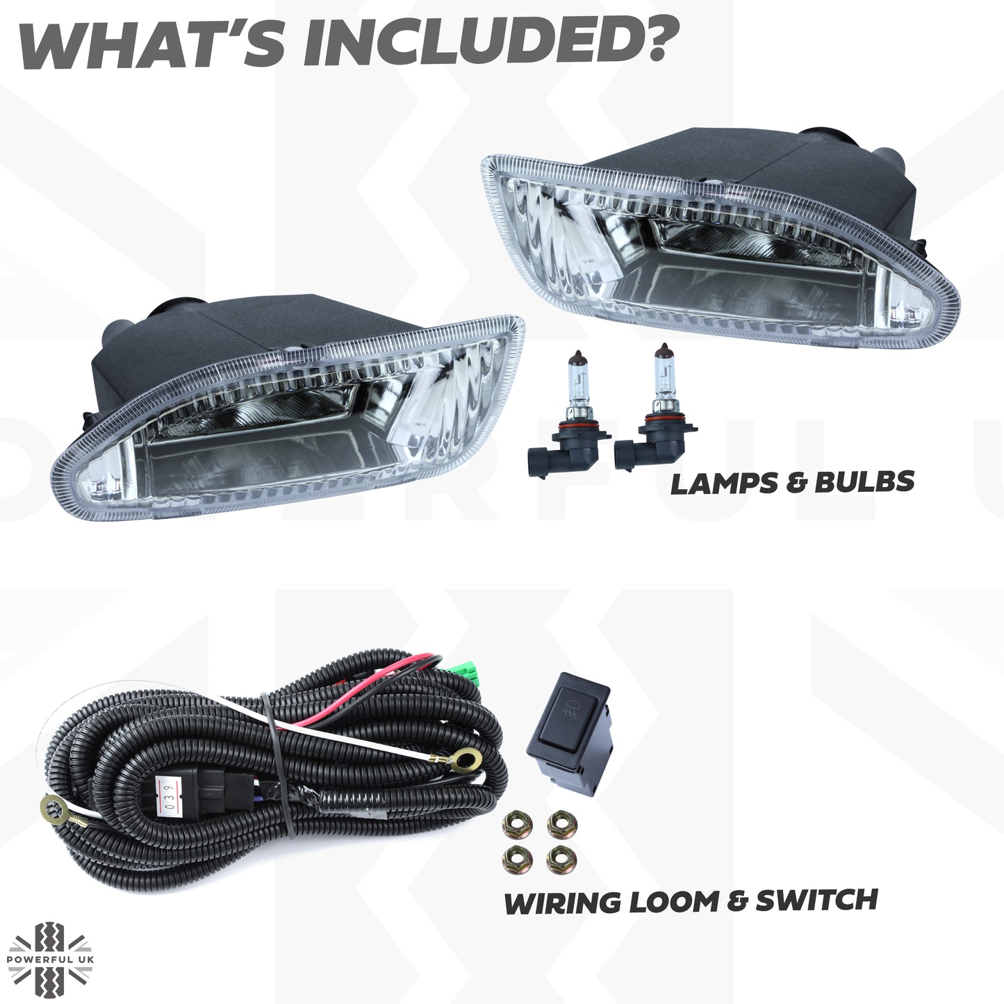 Fog Light Kit for Toyota Hilux Mk5 2002-05