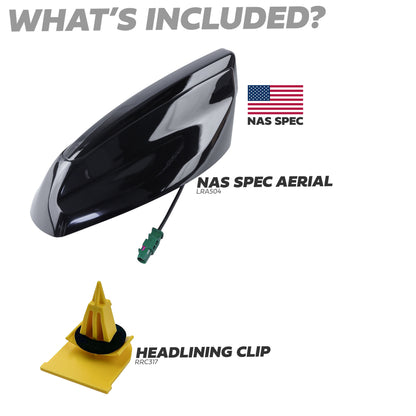 Genuine Roof Aerial Antenna with Rear View Camera & Cover for Land Rover Defender L663 - NAS