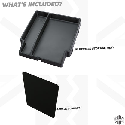 Centre Armrest Storage Tray for Range Rover Sport L494 2014-17 (for vehicles with NO fridge)