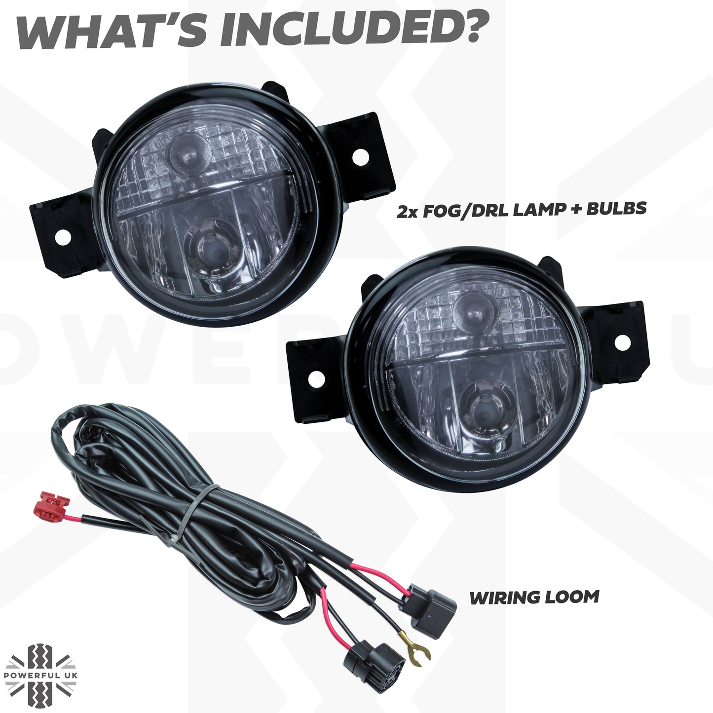 Dual Function Fog/DRL Lights (Dual Function) for Nissan Navara NP300