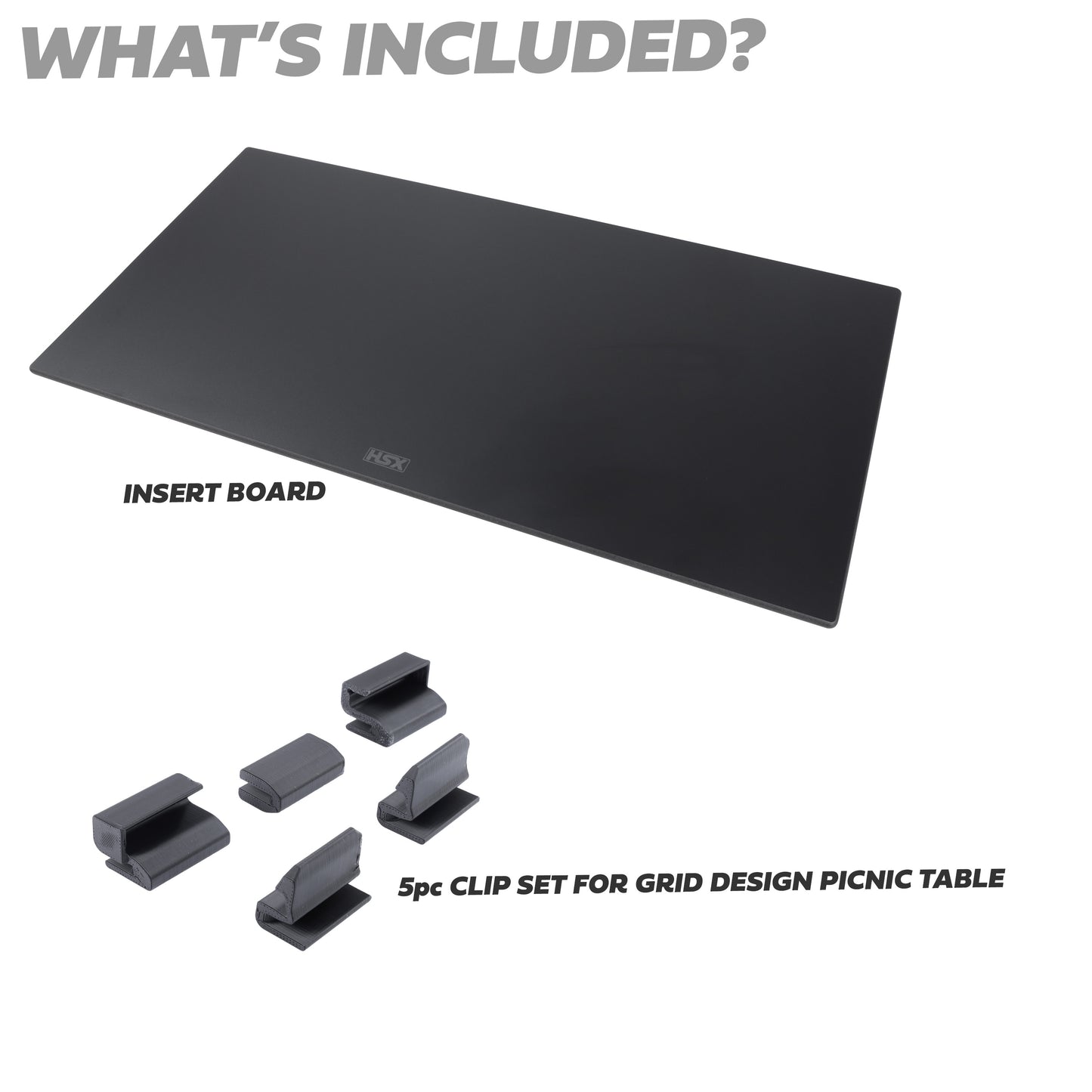 Insert Board for Powerful UK Folding Picnic Table for Land Rover Defender L663