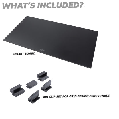 Insert Board for Powerful UK Folding Picnic Table for Land Rover Defender L663