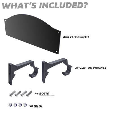 Plinth Mount Kit for Expedition Roof Rack for Land Rover Defender L663