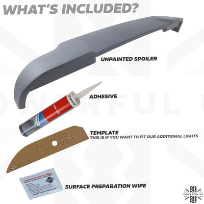 Rear Spoiler for Land Rover Defender L663 - PFUK Design - Unpainted