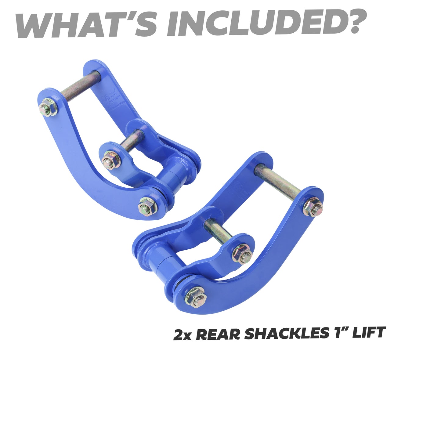 1" Rear Shackle Lift Kit fo Ford Ranger 2012-15