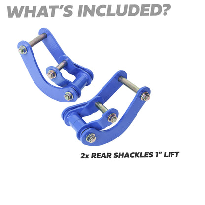1" Rear Shackle Lift Kit fo Ford Ranger 2012-15