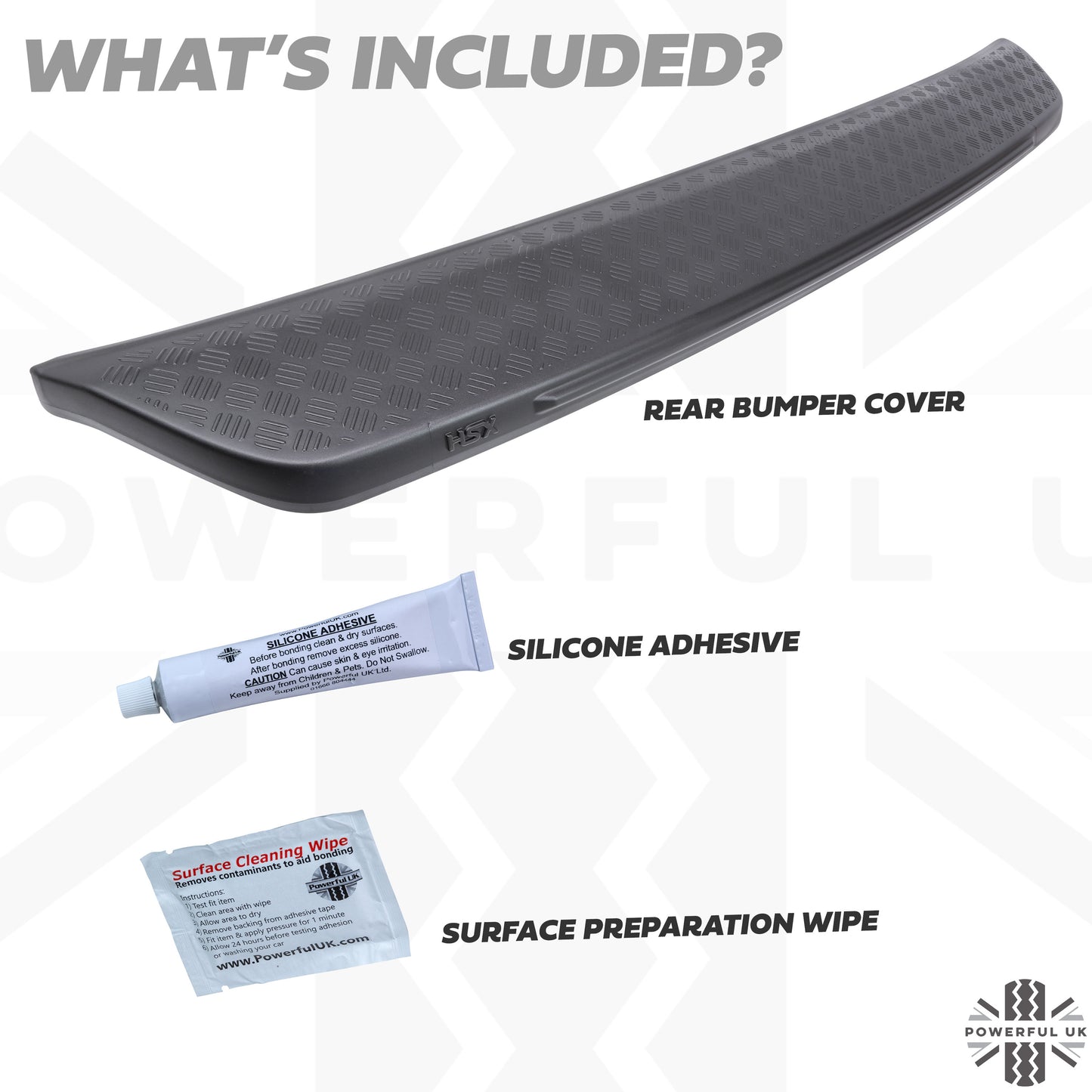 HSX Extended Rear Bumper Cover for Land Rover Defender L663