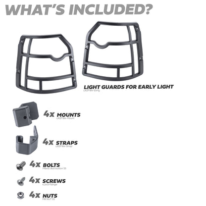 Rear Light Guard Kit for Land Rover Freelander 2 - Early Type 2007-12