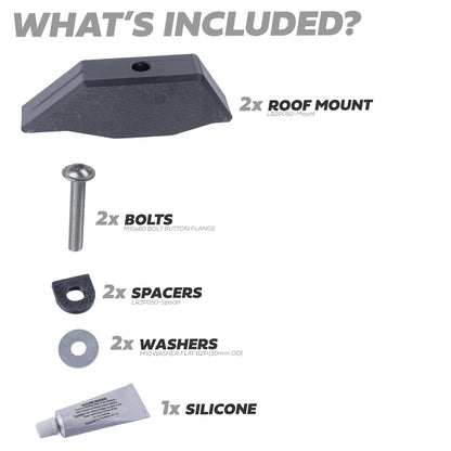 Molle Plate Fitting Kit for Land Rover Freelander 2
