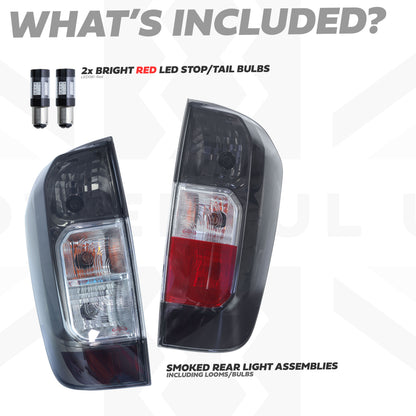 Smoked Rear Lights for Nissan Navara NP300