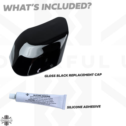 Replacement Snorkel Top Cap in black for Land Rover Defender L663